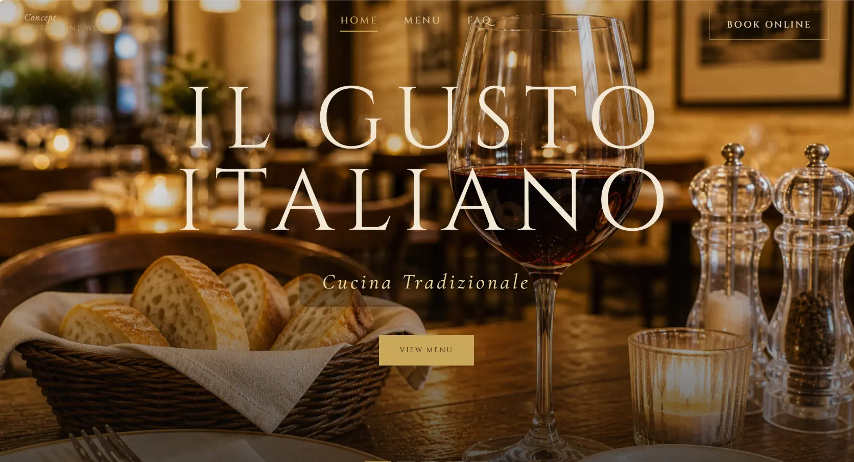 Il Gusto Italiano homepage